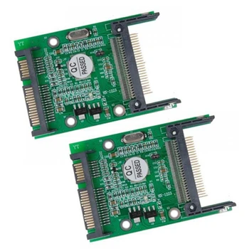 2X Compact Flash CF в Serial ATA SATA Adapter Converter