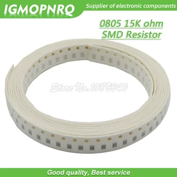 300шт 0805 SMD Резистор 15 кОм Чип-резистор 1/8 Вт 15 кОм 0805-15K