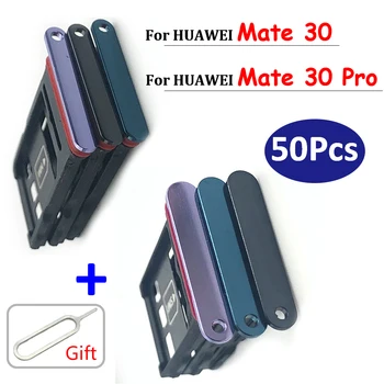 50 шт./лот,100% оригинал для Huawei Mate 30 Pro SIM-карта лоток слот держатель адаптер адаптер аксессуары запасная часть Mate 30 Lite