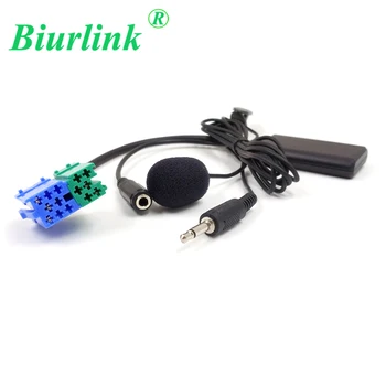 Biurlink Автомагнитола Съемный 3,5 мм Беспроводной Bluetooth 5.0 Микрофон Аудио Aux-In Адаптер Кабель для Porsche Becker CD Host