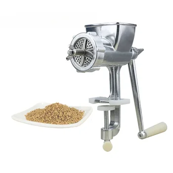  CANDIMILL Ручная машина для обработки кормов для домашних птиц Гранулятор для рыбы для небольших домашних попугаев Мини-ручная машина для производства гранул корма для собак
