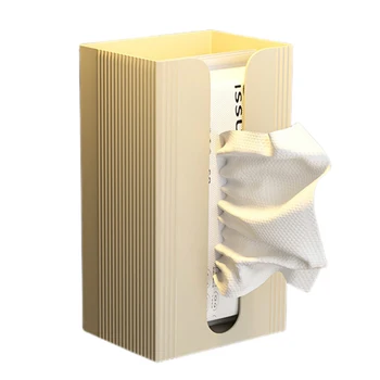 Home Рулон Папиросная бумажная коробка Легко пополняемая коробка для диспенсера салфеток для спальни, гостиной, кухни