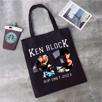 Ken Block 43 сумка для покупок продуктовый шоппер пакет для вторичной переработки хлопчатобумажная сумка bolsas ecologicas boodschappentas cabas