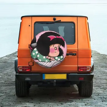 Mafalda Покрытие шин Колесные протекторы Всепогодные универсальные для Jeep Trailer RV Внедорожник Грузовик Camper Travel Trailer