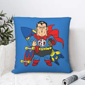 Supermen Essential Cojines Throw Наволочка Dr Slump Японская манга Подушка Домашний диван Стул Принт Декоративный Куссин