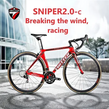 TWITTER SNIPER2.0 RS-22S C-brake Гонка против ветра Шоссейный велосипед из углеродного волокна bicicletas велосипеды для взролых велосипедов bycicle