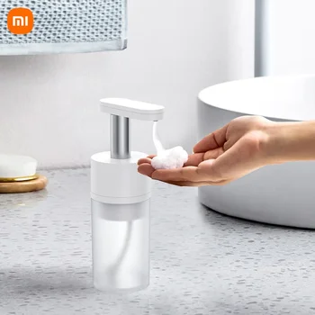 Xiaomi Автоматический дозатор мыла Пенный дозатор дезинфицирующего средства для рук 350 мл USB Перезаряжаемый умный сенсорный дозатор мыла для ванной