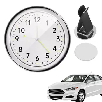 Автомобильные часы Автомобильные мини-часы Украшение Портативные светящиеся часы Приборная панель Украшение для автомобилей Автофургоны Внедорожники
