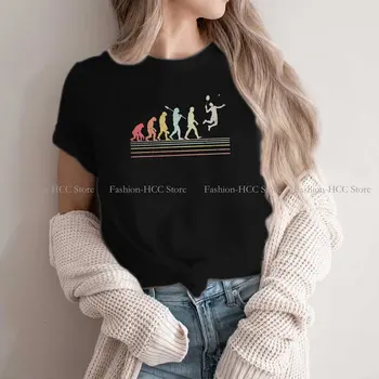 Бадминтон Графический Полиэстер TShirt Evolution Style Топы Повседневная футболка Женщины