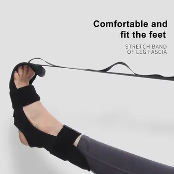 Вспомогательное средство для тренировки ног Высокоэластичный эластичный ремень для йоги для тренировки ног Гимнастика Дышащий износостойкий с 7 луками