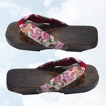 Деревянные сандалии в японском стиле для детей и младенцев - противоскользящая и традиционная обувь для лета и пляжа (Рисунок 2, размер 1)