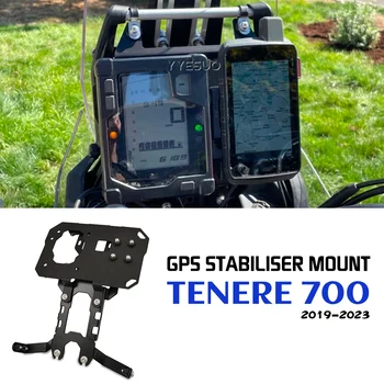 Крепление стабилизатора GPS для Yamaha Tenere 700 2019 - 2023 Tenere700 Аксессуары Мотоцикл Многофункциональный кронштейн для телефона T7 Детали