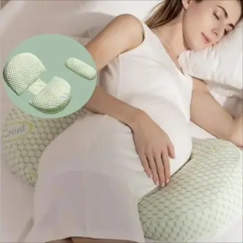 Многофункциональная подушка для беременных Подушка для беременных Side Sleep Pure Cotton U-образная подушка для поддержки живота
