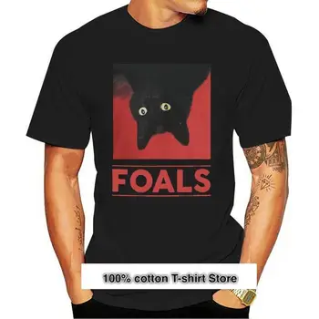 Новая футболка Black Cat Foals Rock Band Tour 2021 для фанатов Футболка на заказ