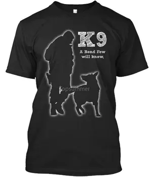 Новый хип-хоп бренд одежда модные футболки полиция военная служебная собака k 9 - k9 Облигация, которую мало кто узнает, и стиль Isches Shit