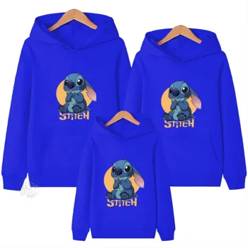 Осень и зима новая семейная подходящая детская одежда семейный комплект для родителей и детей Stiddy с принтом хлопковый свитер