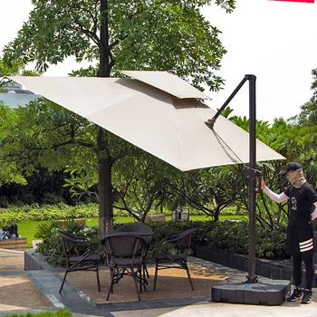Патио зонтик киоск большой зонтик открытый римский зонтик садовый сторожевой ящик зонтик большой