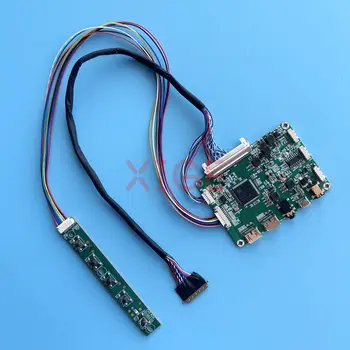  Плата контроллера ЖК-экрана подходит B140RTN02 B140RTN03 N140FGE LVDS 40-контактный Mini-HDMI 1600 * 900 DIY Kit 14-дюймовый монитор для ноутбука Micro USB