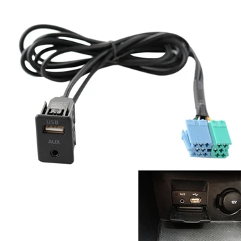 Радио Удлинитель AUX USB Порт Адаптер Кабель Проводка В сборе Для Hyundai Kia Sportage