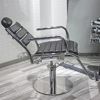 Роскошное кресло для салона Вращающееся кресло для макияжа Парикмахерская Педикюр Кресло Офис Спа Эргономичная мебель для красоты Cadeiras LJ50BC