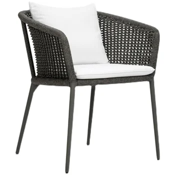 Уличные столы, стулья, дворики, стулья из ротанга, трехсекционные комбинированные стулья из ротанга из алюминиевого сплава, стулья из ротанга