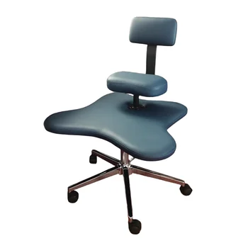 Эргономичный стул с крестообразными ножками и колесиками Мебель для дома или офиса Универсальный стул на коленях Регулируемый по высоте настольный компьютерный стул